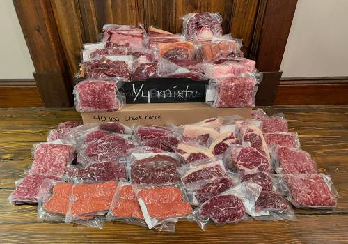 Boîte Quart de Boeuf Angus (125 lbs)