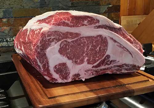 Côtes de boeuf avec os Angus